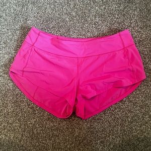 LULULEMON speed up short sonic pink